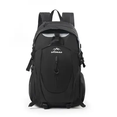 Rückengerechter atmungsaktiver großvolumiger Rucksack für Herren in Uni-Farben, minimalistisch, für Outdoor, Reisen und Bergsteigen, multifunktionaler Leichtrucksack - 11