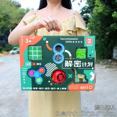 Rubik's Cube Maze Brain Training Puzzle Game for Children - 8