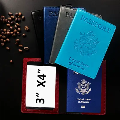 Pasaport kılıfı, yapay deri, PU malzeme