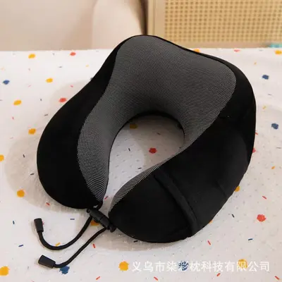 U şeklinde yastık boyun yastığı hafızalı köpük uçak boyun yastığı şekerleme yastığı öğrenci seyahat uyku u şeklinde yastık servikal omurga - 9