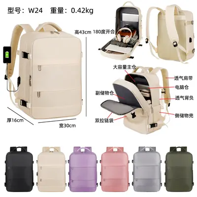 Großer Reise-Rucksack mit Laptopfach und mehreren Fächern - 3