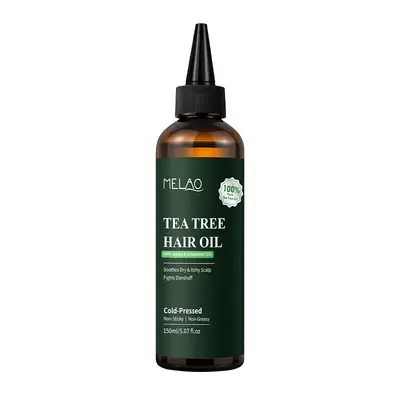 Çay ağacı saç bakım yağı 150 ml, kabarıklık ve saç uçlarındaki çatallanmayı azaltır