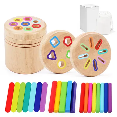 3-in-1 shape matching and color recognition toy - 9