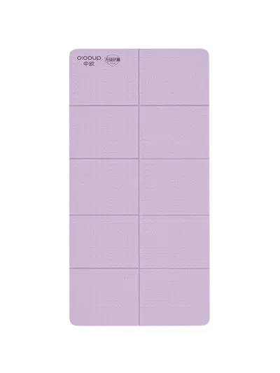 TPE Foldable Yoga Mat, Thick Portable Durable Mat for Students - 6