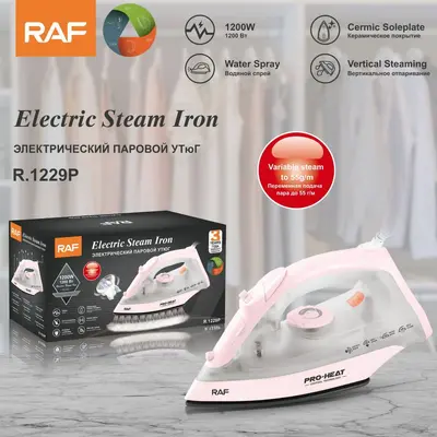 Handheld steam iron 1200W, compact and portable - 9
