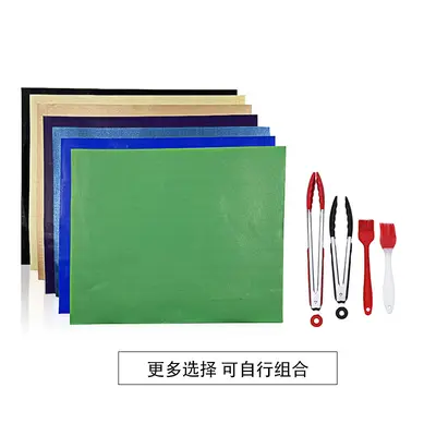 Teflon BBQ Grill Mat, Non-Stick High-Temperature Oven and Grill Liner