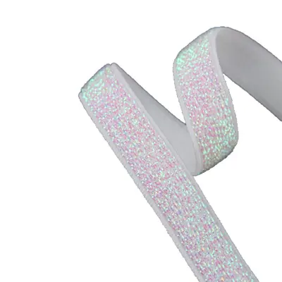 Mehrfarbiges Flachgummiband, 0,6-1,0-2,0 cm