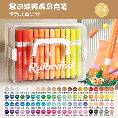 Acrylic pen set, washable, quick-drying - 13