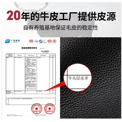 Men's Genuine Leather Clutch Bag, Large Capacity, Fits A4 Documents - 4
