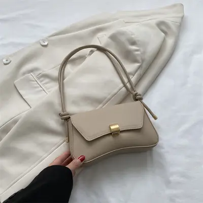 Luxury handbags for women 2025 new baguette bag retro hand bag underarm bag fashionable girls shoulder crossbody bag - 7