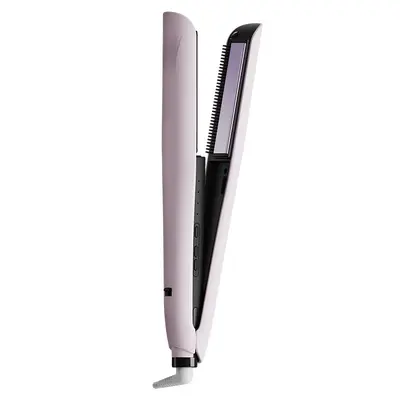 2026 New Cross-Border Steam Straightening Brush, Portable Aerosol Flat Iron Hair Straightener with Negative Ion Curling Function, Customizable
