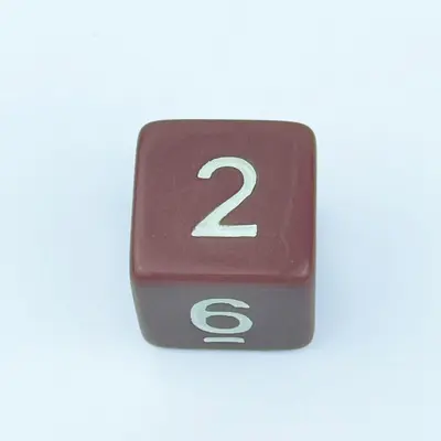Acrylic 6-Sided Dice for Tabletop RPG and Board Games - 13