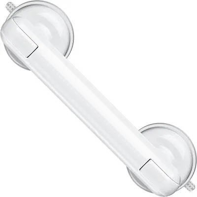 Bathroom Suction Cup Grab Bar, No-Drill Safety Handle for Toilet and Shower, Anti-Slip - 9