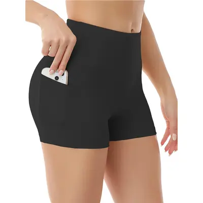 Pocket Three-Quarter Yoga Leggings, Thin Summer Style, High Waist, Anti-Sheer - 7
