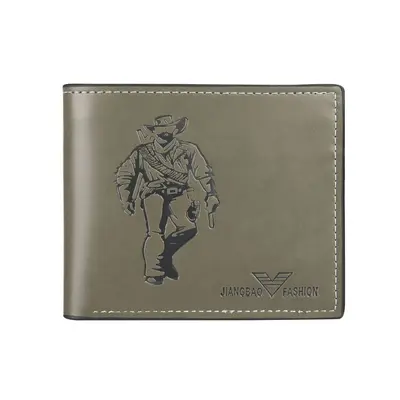 JIANGBAO Erkek Cüzdanı, Çok Kartlık Yatay Model - 5
