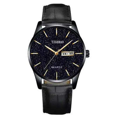 Switzerland genuine watch men waterproof dual calendar fashion starry sky quartz watch new wholesale - 8