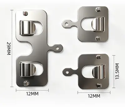 Toy Remote Control Battery Compartment Nickel-Plated Contact Strip - 7