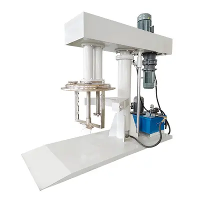 Eksantrik çift eksenli karıştırıcı 100L, hidrolik kaldırma