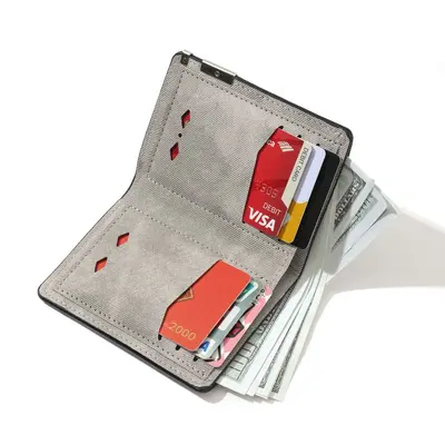 Men's Short Horizontal Wallet - 5