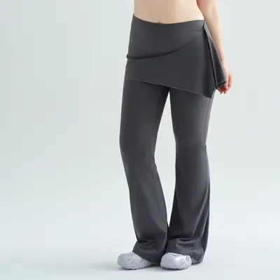 Women's High-Waist Tummy Control Yoga Pants, Thin Moisture-Wicking Sports Long Pants - 7