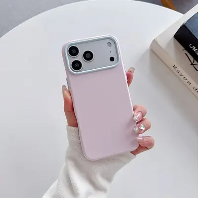 iPhone 17-18 Pro Max makaron jöle parlak dopamin kılıf