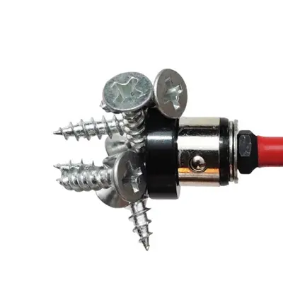 Positioning Screwdriver Bit Holder with Strong Magnetic Ring, Shock-Resistant Cross-Border Limit Drywall Screw Tool, Ceiling and Woodworking Special, Wholesale