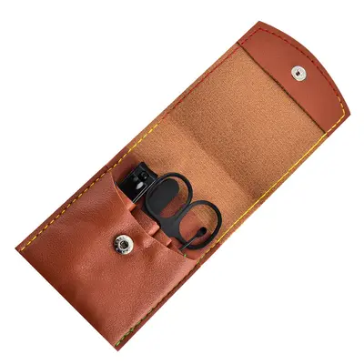 Taşınabilir high-end tırnak makası seti kozmetik çantası Alman Seiko ev kaliteli manikür mini tırnak makası seti - 8