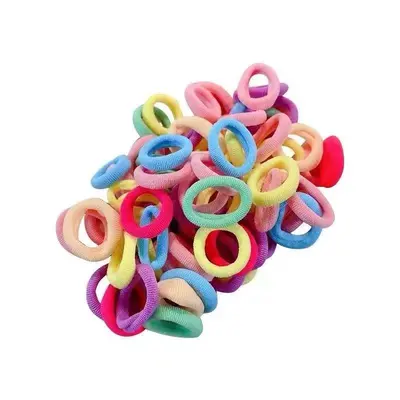 Children's Black Hairband, Seamless Elastic Hair Tie, Baby Hair Accessories Set