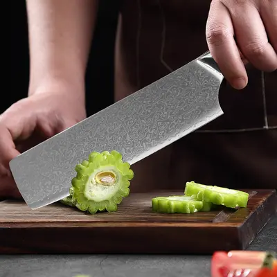 Damascus chef knife set, Japanese style - 2