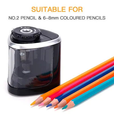 TENWIN electric pencil sharpener creative student automatic pencil sharpener pencil sharpener manufacturer wholesale cross-border TW8005