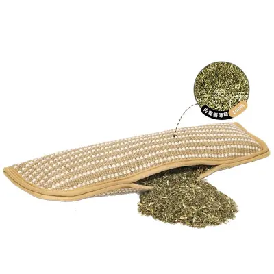Catnip Pillow Cat Toy, Chew Resistant, Jute Cat Scratcher Board - 5