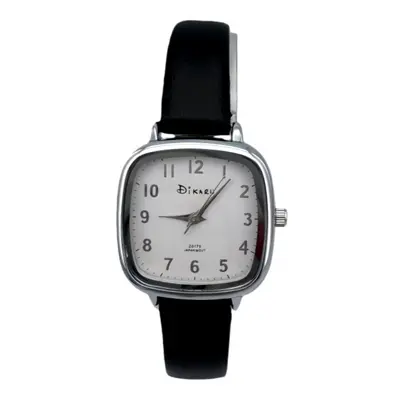 Korean Style College Wind Leather Strap Watch Women's Small Square Candy Exam High School Middle School Student Versatile High-Value Quartz Watch