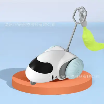 Игрушка для питомцев Умная мышка-машинка Игрушка для кошек Самостоятельная игра Снятие скуки Машинка для питомцев Товары для кошек Автоматическая игрушка для кошек - 10