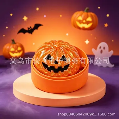 Halloween-Kürbis-Brötchen Knautschspielzeug, weich, langsame Rückstellung