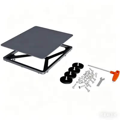 Mini araç çatısı montaj braketi, manyetik, alüminyum - 5