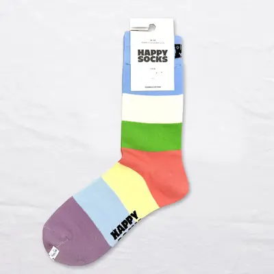 Happy Sock kadın orta boy karikatürlü çorap, akademik tarz - 7