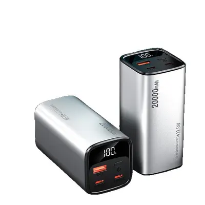 Wholesale PD22.5W Super Fast Charging Aluminum Alloy Power Bank 20000mAh Portable Charger