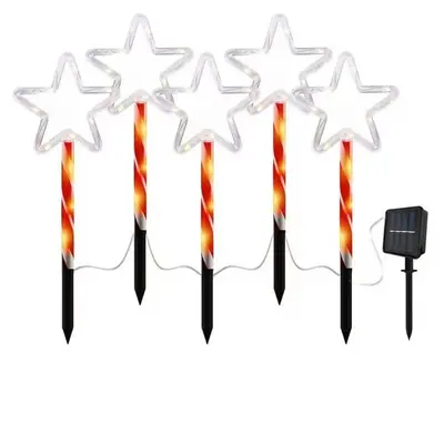 Christmas Snowman LED Ground Stake Light for Garden - 8