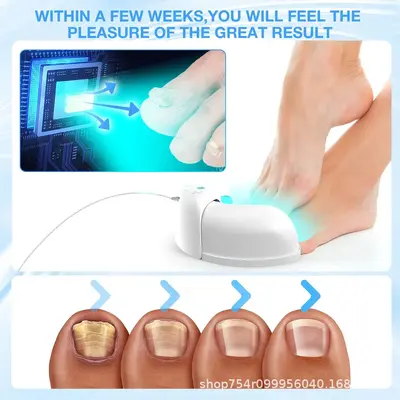 Nagellack-LED-Lampe mini klappbar, Nageltrockner mit UV-C-Phototherapie
