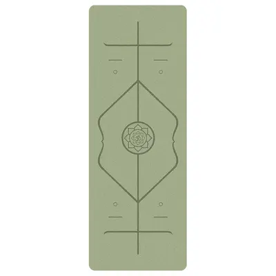 Yoga-Matte PU Gummi Kokosfaser rutschfest Dämpfung - 7