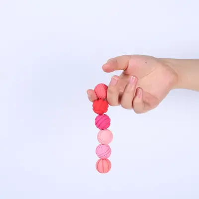 Cross-border Bestseller Silicone Magnetic Balls Sensory Toys Novel Stress-Relief Sensory Toys Silicone Magnetic Balls