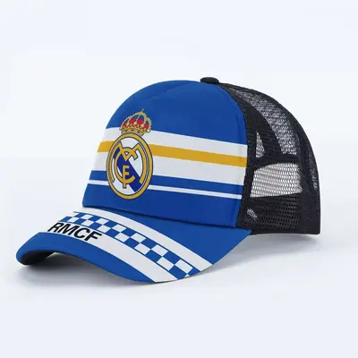 Mesh Sun Hat, AC Milan, Real Madrid, Chelsea, Arsenal Football Fan Cap - 9