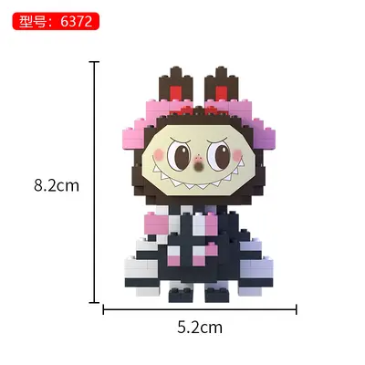 Bubu Micro Particle Building Blocks with 3D Figure - 13