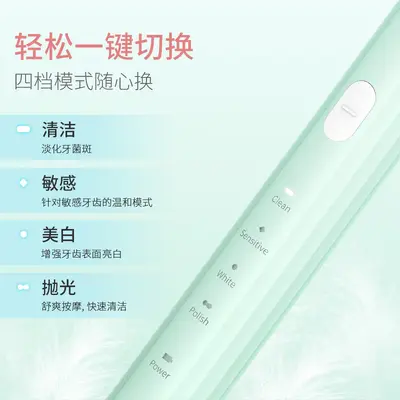 工厂热销电动牙刷成人罗马柱磁悬浮智能声波防水直充懒人声波牙刷