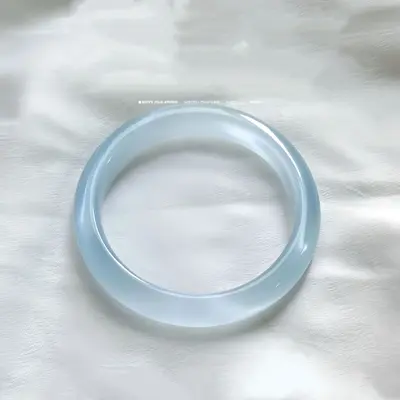 Douyin Live-Streaming Premium Katzenauge-Stein Armband Weiß Mondlicht Eisblau Champagner Lotusblüte Pulver Armband Glasarmband Schmuck - 7