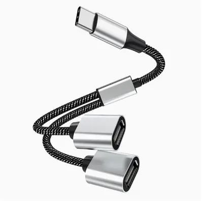 USB Extender Charging Splitter Adapter Type-C 1-to-3 and 1-to-4 USB Hub - 7