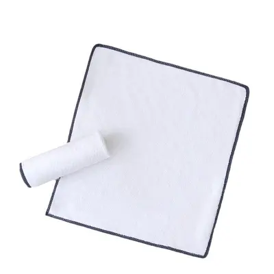 Mikrofaser-Handtuch 30x30 cm, verdickt, saugfähig, weiß