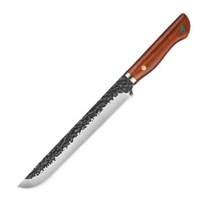 5-teiliges Kochmesser-Set - Holzgriff mit Hammerschlag-Finish - 8