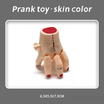 Light and Music Crawling Severed Hand Prank Toy, Halloween - 11