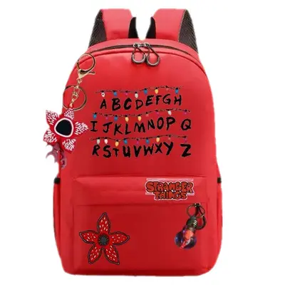 Stranger Things Themed Backpack, Unisex School Bag - 6